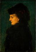 Jean-Jacques Henner Madame Uhring china oil painting artist